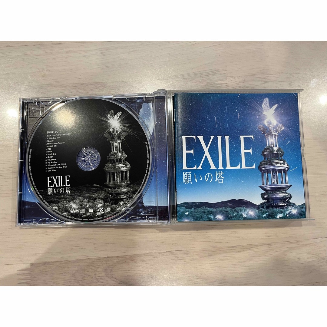 EXILE(エグザイル)のEXILE 願いの塔 エンタメ/ホビーのCD(ポップス/ロック(邦楽))の商品写真