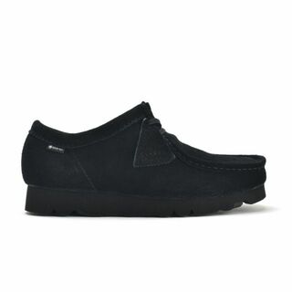 Clarks - 【BLACK】クラークス オリジナルス ワラビー メンズ ゴアテックス ブーツ ローカット モカシン シューズ ブラック スエード CLARKS ORIGINALS WALLABEE GTX【送料無料】