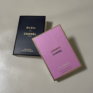 シャネル(CHANEL)のCHANEL香水 試供品セット(おまけつき♪)(香水(女性用))