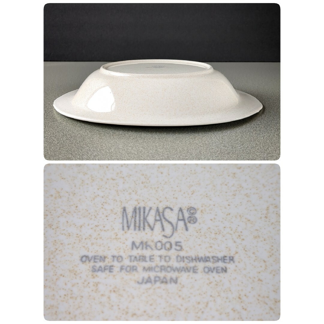 MIKASA(ミカサ)のMIKASA いちご柄プレート5枚セット MK005 カレー 皿 パスタ皿　オー インテリア/住まい/日用品のキッチン/食器(食器)の商品写真