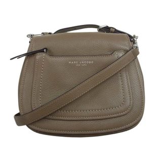 マークジェイコブス(MARC JACOBS)のMARC JACOBS マークジェイコブス フラップ レザー ショルダー バッグ ライトブラウン系【中古】(その他)