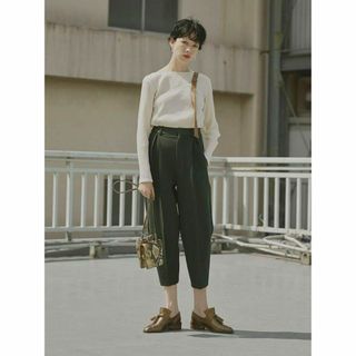 アメリヴィンテージ(Ameri VINTAGE)のAmeri vintage DIVER EGG PANTS ブラック　Sサイズ(カジュアルパンツ)