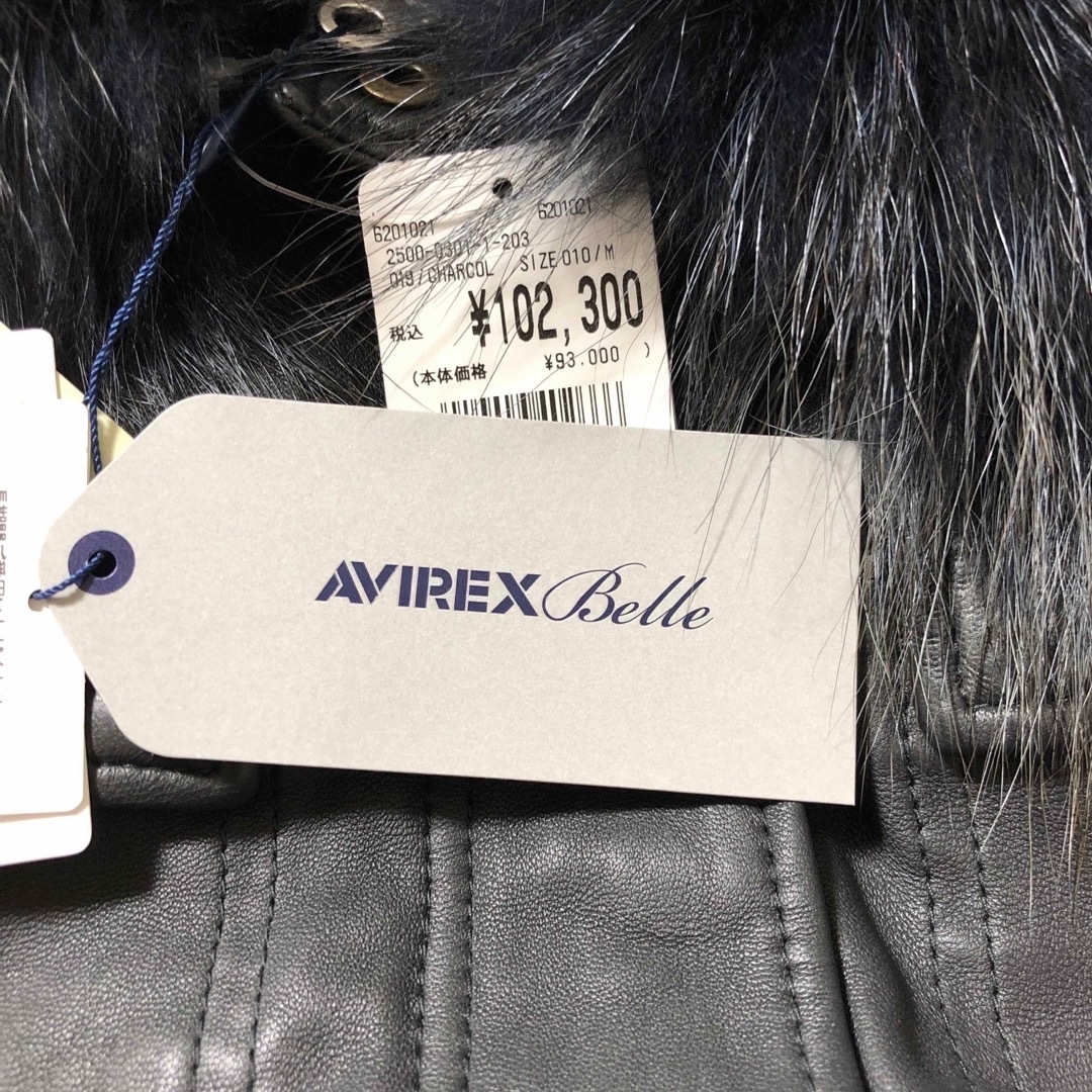 AVIREX(アヴィレックス)の新品　AVIREX belle  M-65 レザー ウィズ ザ ライナー　コート レディースのジャケット/アウター(その他)の商品写真