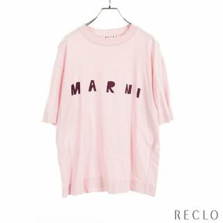 マルニ(Marni)の Tシャツ フロントロゴ コットン ピンク(Tシャツ(半袖/袖なし))