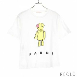 マルニ(Marni)の Tシャツ コットン ホワイト(Tシャツ(半袖/袖なし))