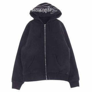 シュプリーム  20AW  Spray Hooded Sweatshirt クラシックロゴ刺繍アシッドプルオーバーパーカー メンズ S