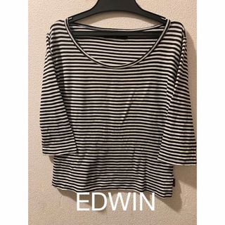 エドウィン(EDWIN)のボーダーTシャツ　something EDWIN(Tシャツ(長袖/七分))