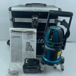 マキタ(Makita)のκκMAKITA マキタ レーザー墨出し器 充電池1個・ケース付 コードレス式 SK312GD グリーン(その他)