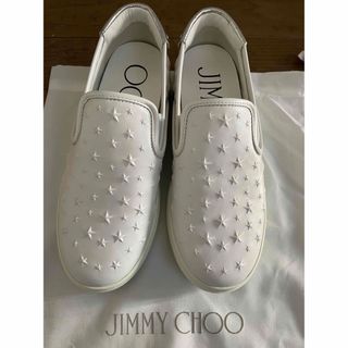 JIMMY CHOO - 新品未使用★ ジミーチュウ　スターエンボス　スリッポン　サイズ36