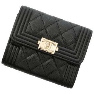シャネル ボーイシャネル 財布(レディース)(ブラック/黒色系)の通販