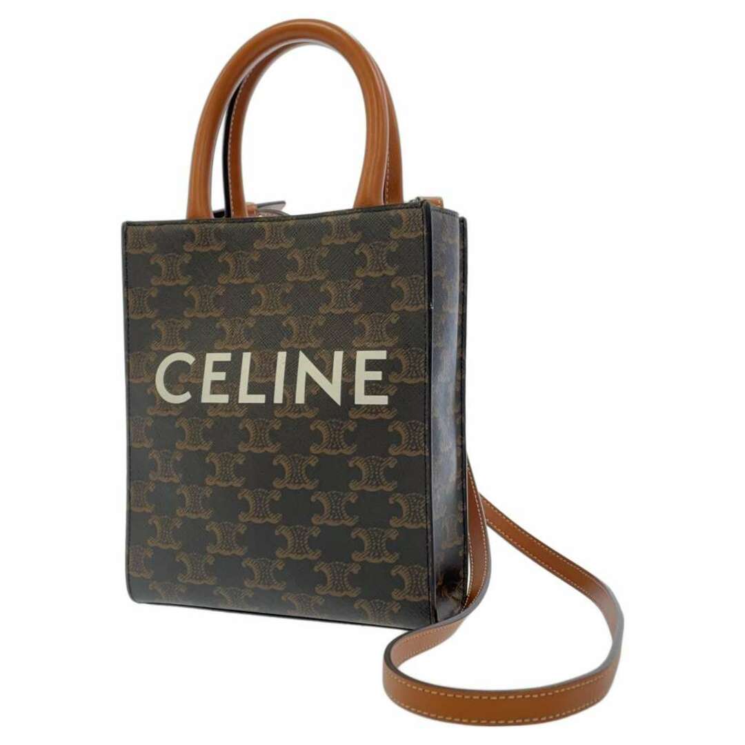 新品 CELINE バッグ ミニ バーティカルカバ トリオンフ セリーヌ2way