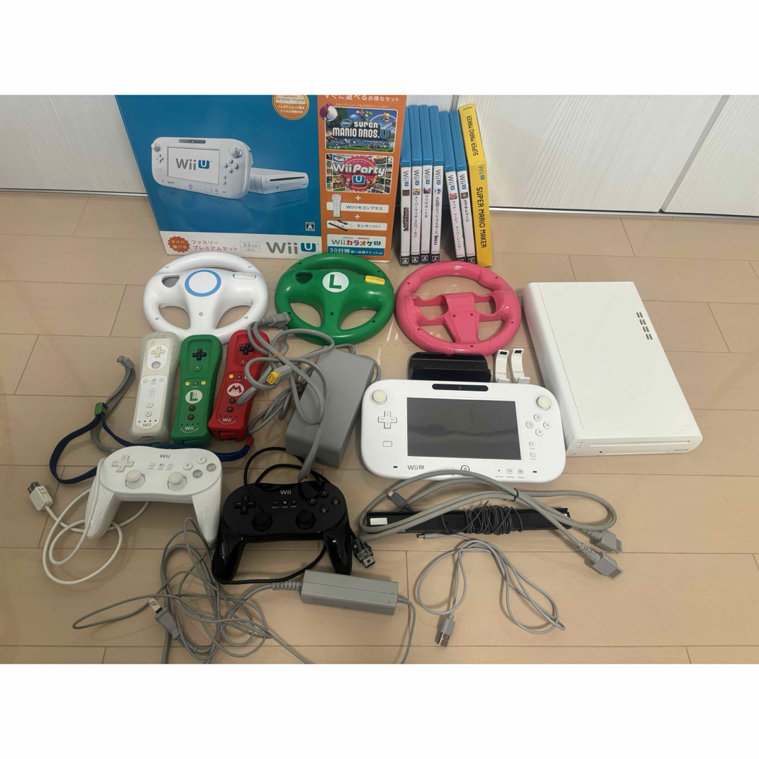 Wii U一式+ソフト8つ+おまけ | gastromedgaranhuns.com.br