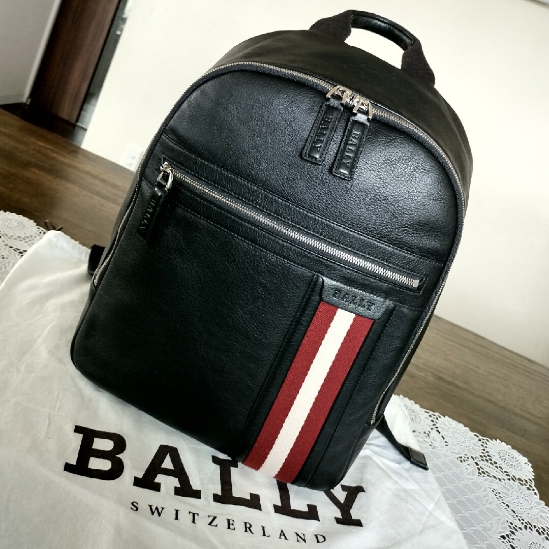 この機会にいかがでしょうか★ BALLY ★ バリー　リュック　バックパック　ビジネス　ショルダー　PVC