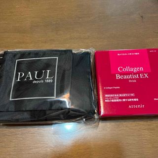 アテニア(Attenir)のアテニア　PAUL ショッピングバッグ　コラーゲンドリンク(エコバッグ)