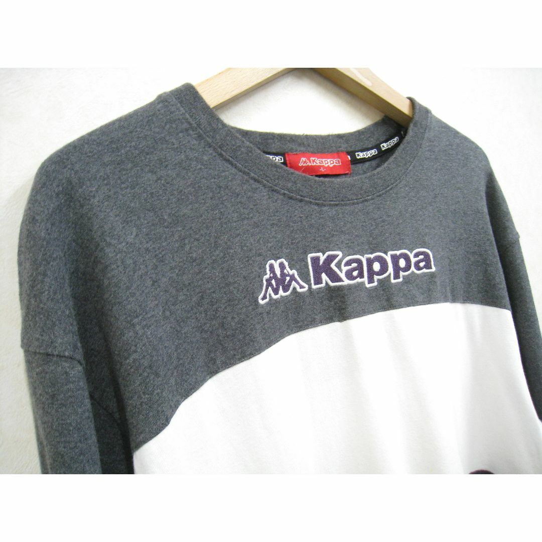Kappa(カッパ)のKappa◆カッパ 長袖 Tシャツ ロゴ刺繍 ロンT メンズ サイズL メンズのトップス(Tシャツ/カットソー(七分/長袖))の商品写真