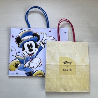 ディズニー(Disney)のディズニーストアクラブ5周年　東京ばな奈　ショッパー　ショップ袋(ショップ袋)