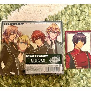 ブロッコリー(BROCCOLI)のうたプリ　スタツア　セットリスト　CD            特典カード　セシル(アニメ)