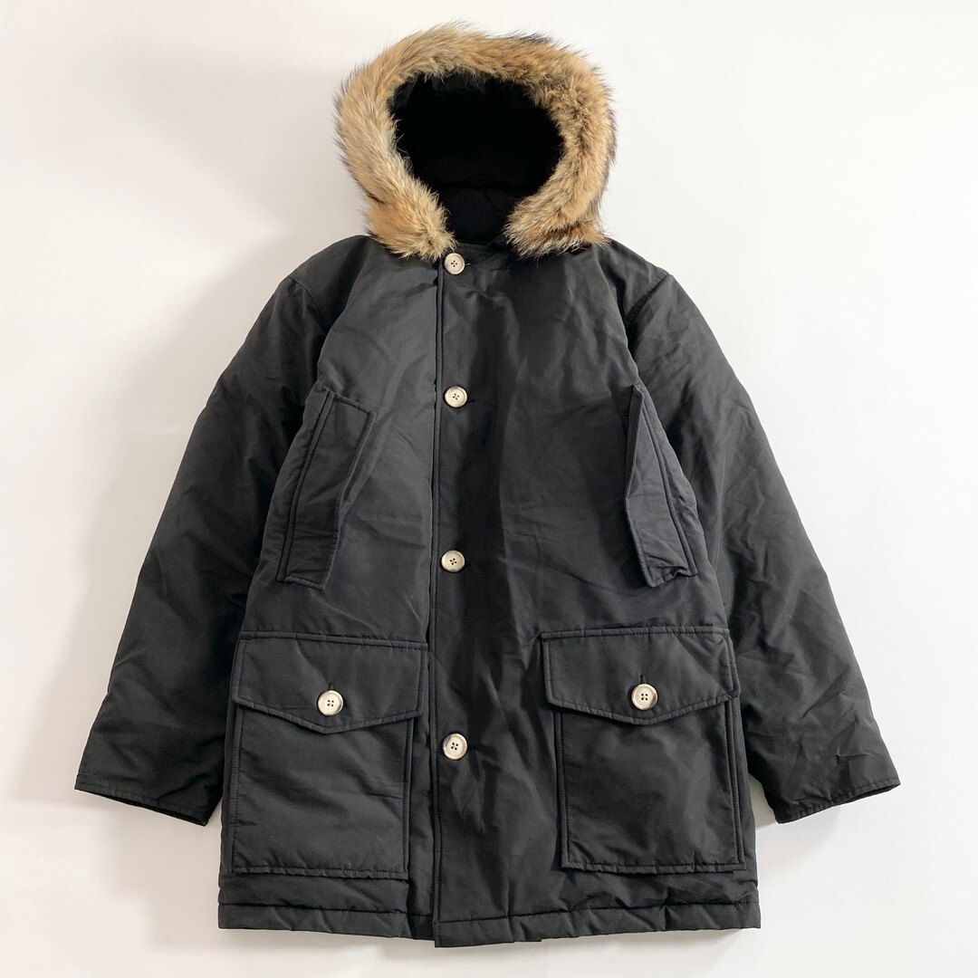 WOOLRICH(ウールリッチ)の69k21 WOOLRICH ウールリッチ JOHN RICH ＆ BROS ダウンジャケット XS ブラック アウター ARCTIC PARKA メンズのジャケット/アウター(ダウンジャケット)の商品写真