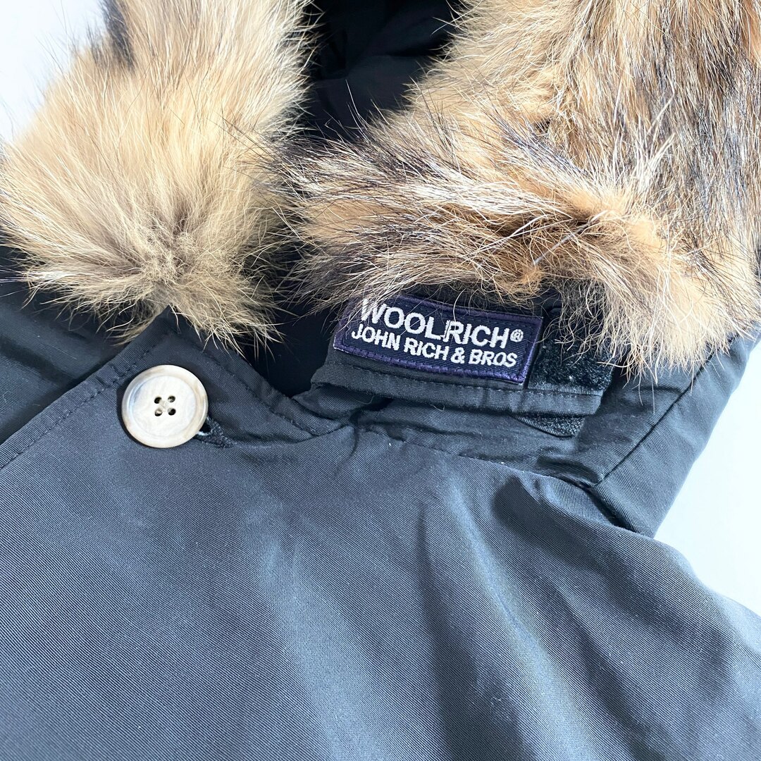 WOOLRICH(ウールリッチ)の69k21 WOOLRICH ウールリッチ JOHN RICH ＆ BROS ダウンジャケット XS ブラック アウター ARCTIC PARKA メンズのジャケット/アウター(ダウンジャケット)の商品写真