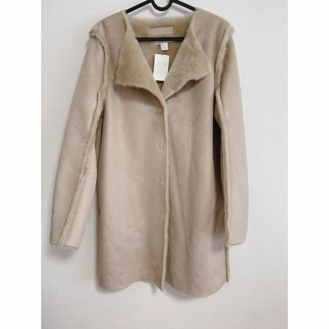 H&M(エイチアンドエム)のフェイクファーコート　ZARA moussy todayful Uniqlo レディースのジャケット/アウター(毛皮/ファーコート)の商品写真