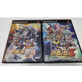 バンプレスト(BANPRESTO)のps2ソフト スーパーロボット大戦MX、Zの２点セット(家庭用ゲームソフト)