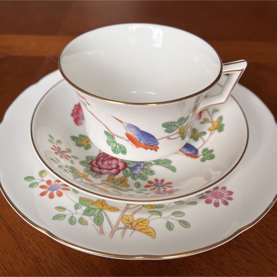 WEDGWOOD - 【黒壺美品】ウェッジウッド☆カッコー☆トリオの WEDGWOOD - 【黒壺美品】ウェッジウッド☆カッコー☆トリオの