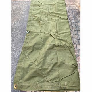 ★ USED ルーマニア軍 放出 ポンチョ テントシート パラトカ オリーブ(テント/タープ)