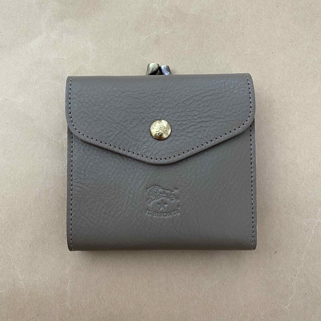 IL BISONTE - 折り財布 がま口 ミニ財布 三つ折り財布 二つ折り財布