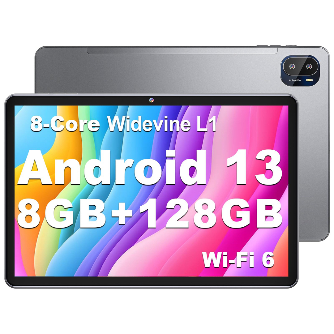 Android13タブレット 10インチ wi-fiモデル 8GB +128GBPC/タブレット