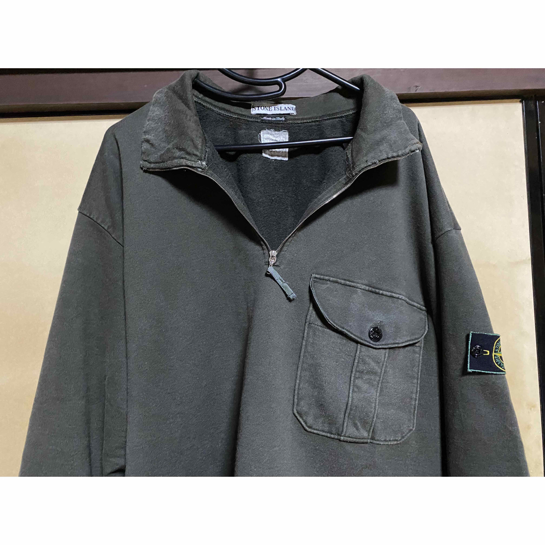 STONE ISLAND - STONE ISLAND 95aw ハーフジップスウェット 90sの通販