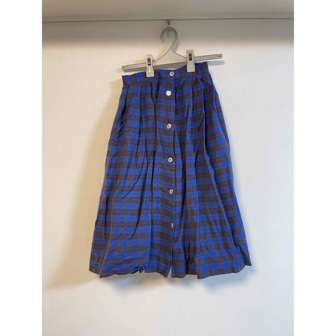 ウール　ミディ　スカート レディースのスカート(ロングスカート)の商品写真