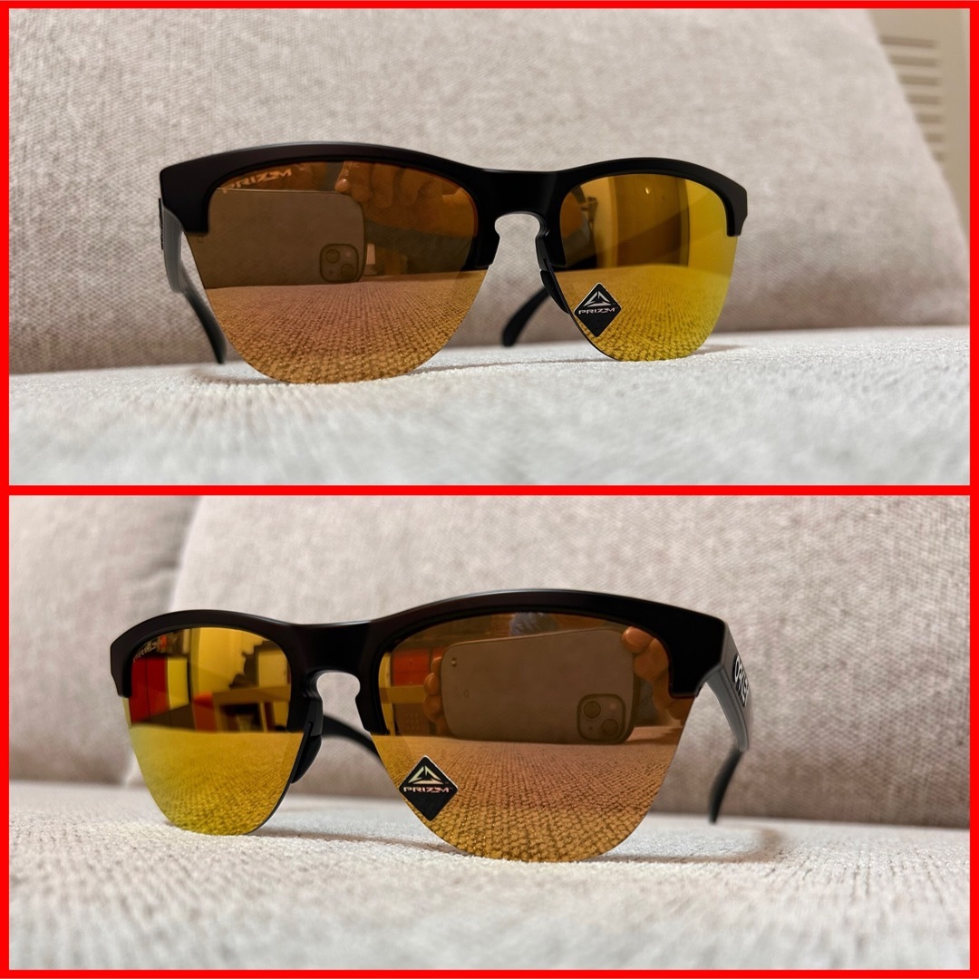 Oakley(オークリー)のOAKLEY FROGSKINS LITE サングラス スポーツ/アウトドアのゴルフ(その他)の商品写真