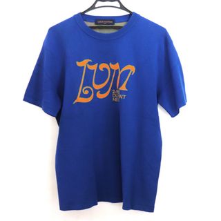 ルイヴィトン　19AW バックフラワーロゴプリントTシャツ