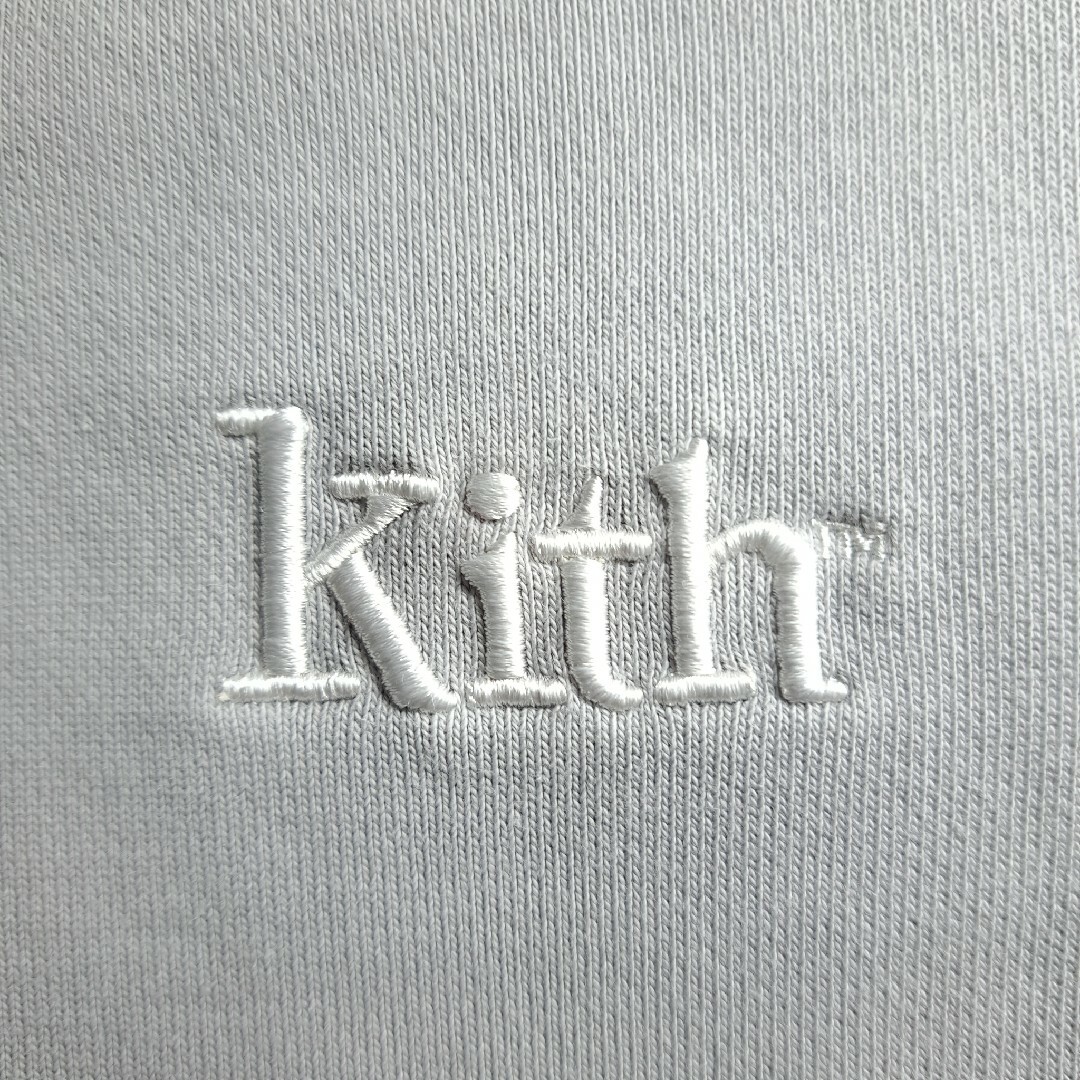 KITH - 【人気/ビッグ】KITH ワンポイント 刺繍ロゴ プルオーバー