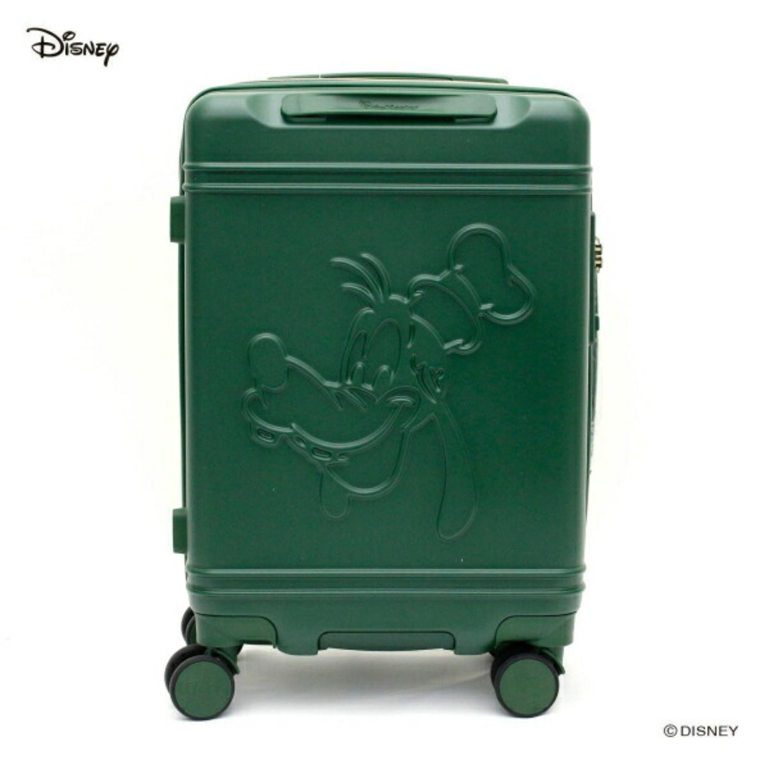 約32kg外寸ディズニー グーフィー グリップマスタースーツケース （グリーン） 30L 機内持ち込み可 Disney