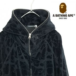 希少 サイケカモ柄 BAPE パーカー APE シャークパーカー