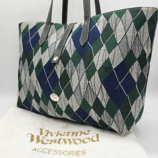 良品✨VIVIENNE WESTWOOD トートバッグ　ナイロン　レザー　ロゴ