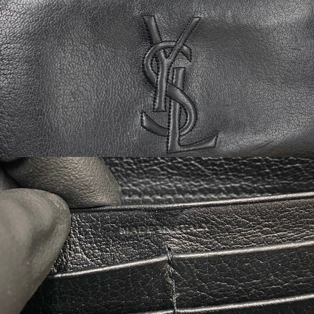 Saint Laurent - 極 美品 YVES SAINT LAURENT イヴ・サンローラン YSL