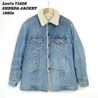 リーバイス(Levi's)のLevi's 71605 SHERPA JACKET 1980s 304149(Gジャン/デニムジャケット)