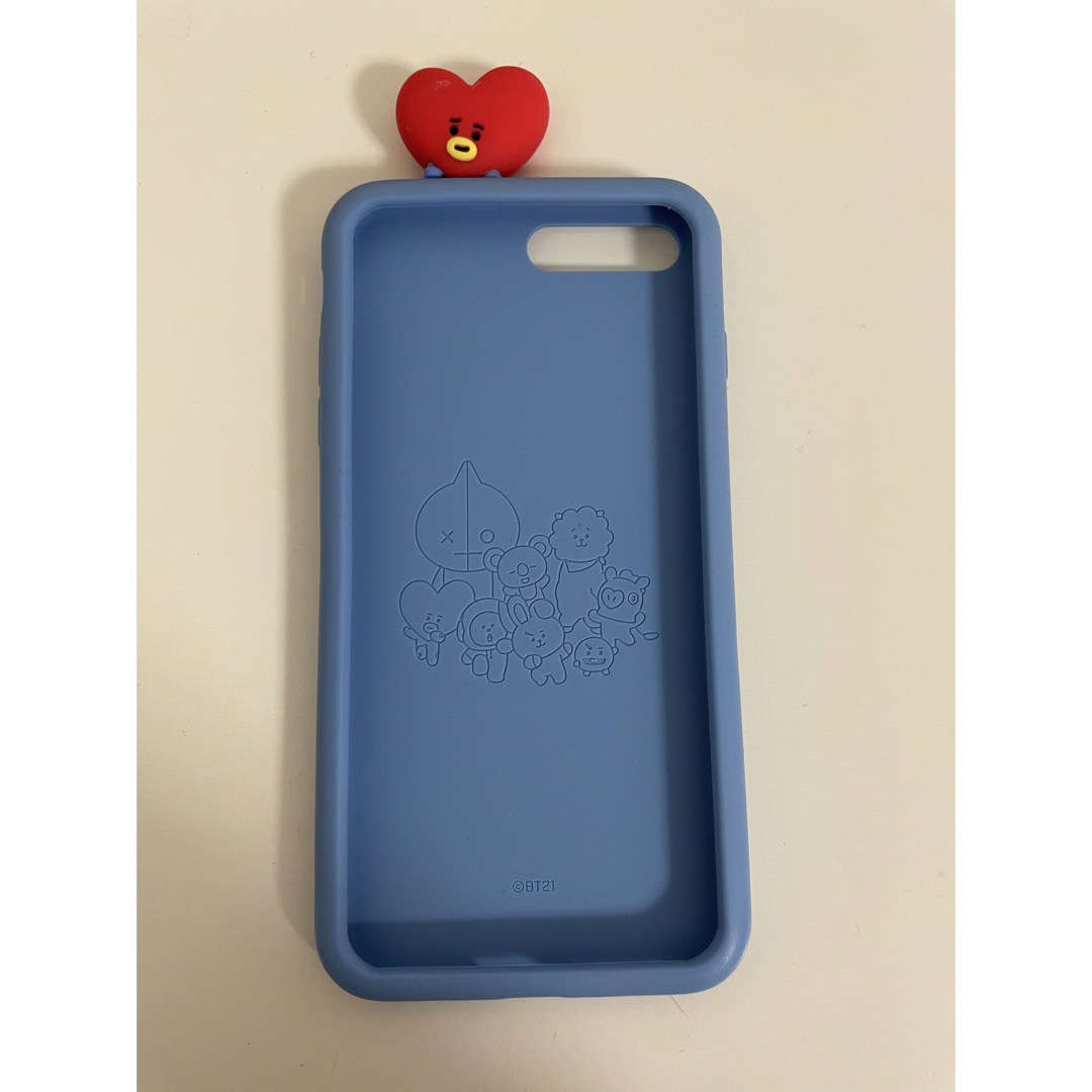 BT21(ビーティーイシビル)のBT21 tata iPhoneケース スマホ/家電/カメラのスマホアクセサリー(iPhoneケース)の商品写真