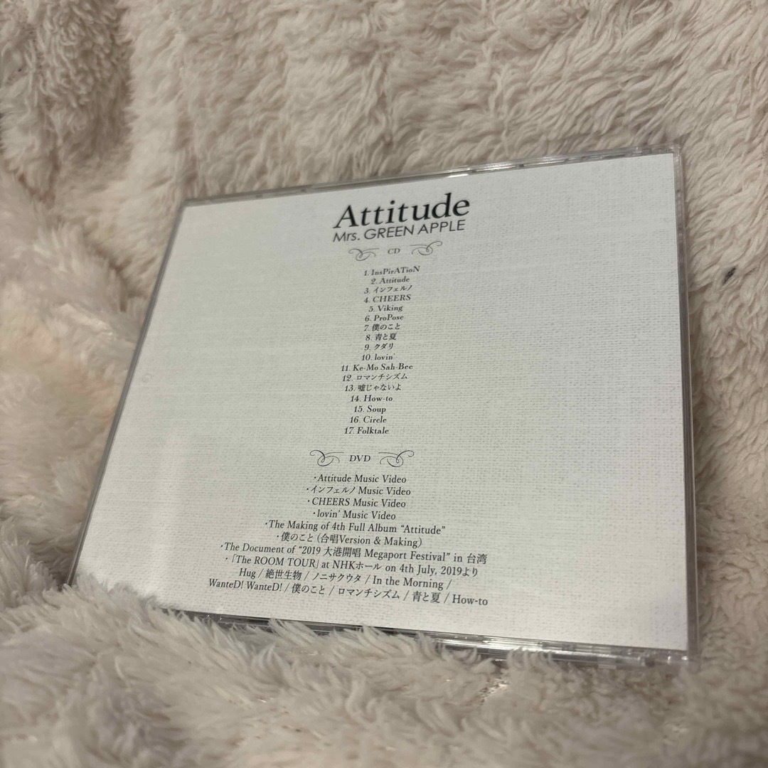 Mrs. GREEN APPLE attitude 初回限定盤 Mrs. GREEN APPLE attitude 初回限定盤