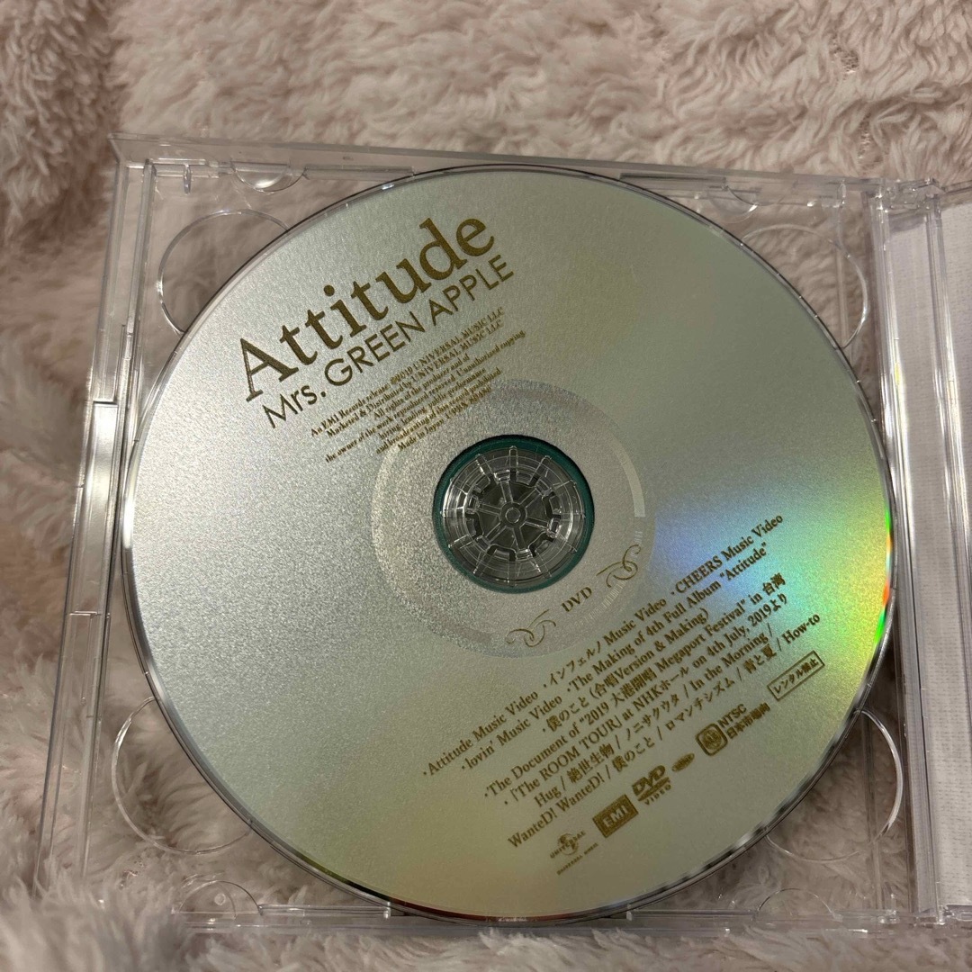 Mrs. GREEN APPLE attitude 初回限定盤 Mrs. GREEN APPLE attitude 初回限定盤
