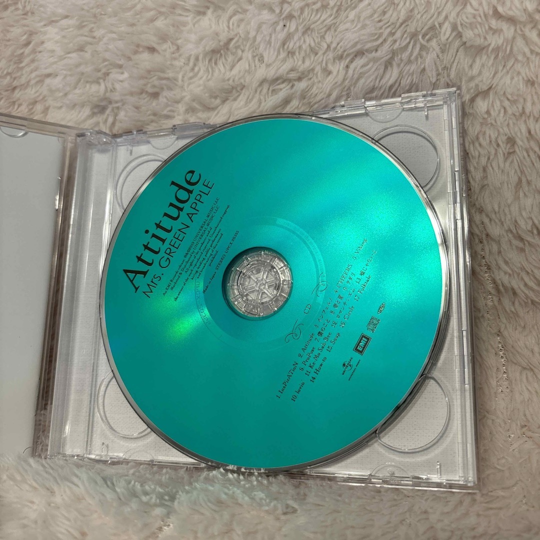 Mrs. GREEN APPLE attitude 初回限定盤 Mrs. GREEN APPLE attitude 初回限定盤