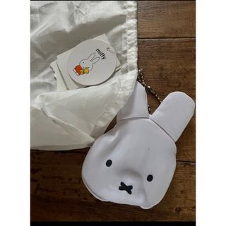 ミッフィー(miffy)の未使用タグ付き ミッフィー　エコバッグ 白　ショッピングバッグ　トートバッグ(エコバッグ)