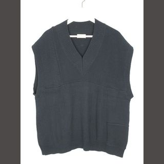 アザー(other)のToironier トワロニエ KNIT VEST コットン ニット ベスト F(ベスト)