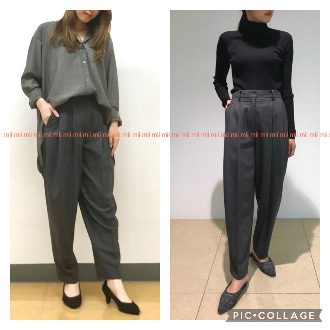 theory(セオリー)の✤2020AW セオリー Theory ウール タックパンツ✤ レディースのパンツ(クロップドパンツ)の商品写真