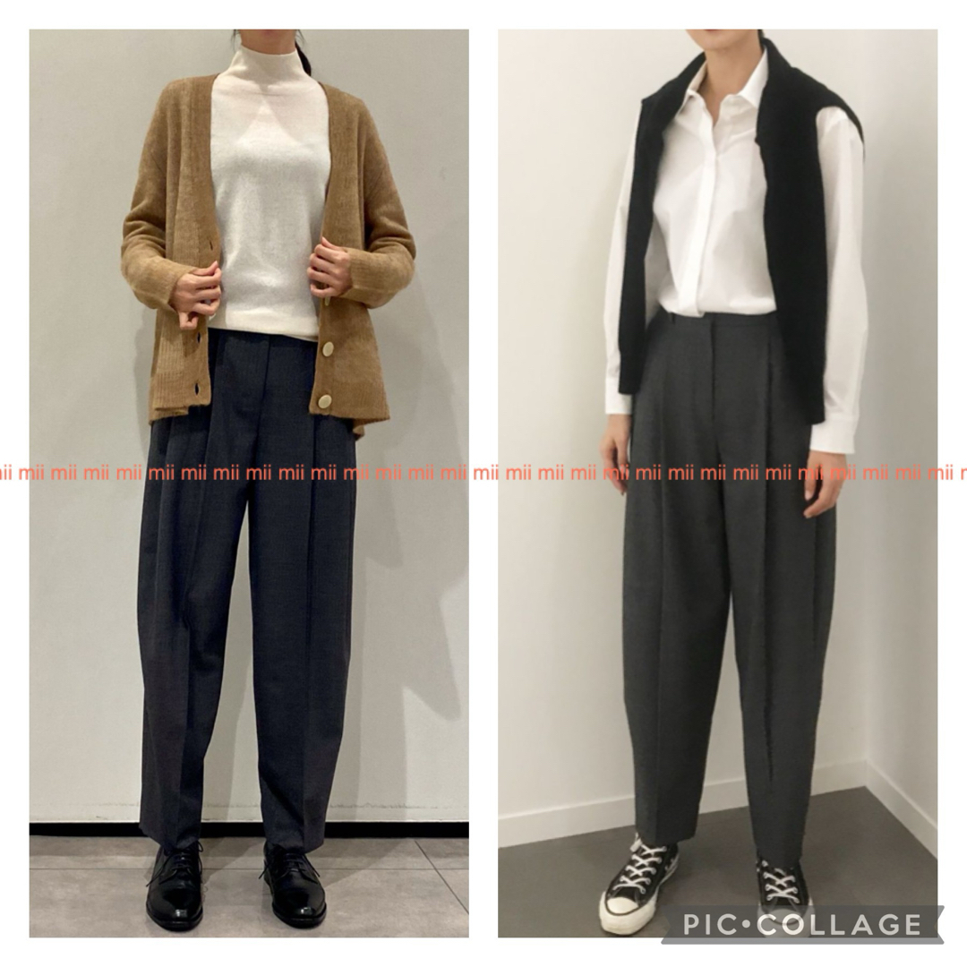 theory(セオリー)の✤2020AW セオリー Theory ウール タックパンツ✤ レディースのパンツ(クロップドパンツ)の商品写真