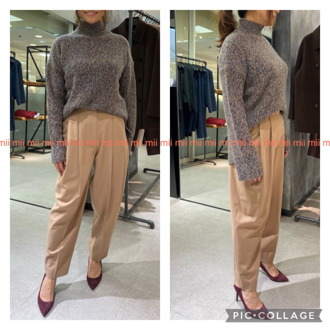 theory(セオリー)の✤2020AW セオリー Theory ウール タックパンツ✤ レディースのパンツ(クロップドパンツ)の商品写真