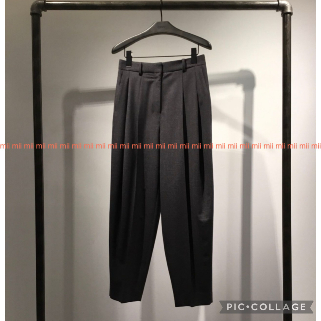 theory(セオリー)の✤2020AW セオリー Theory ウール タックパンツ✤ レディースのパンツ(クロップドパンツ)の商品写真