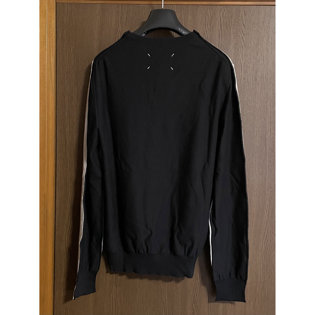 黒S新品 メゾン マルジェラ Spliced 再構築 ニット メンズ セーター